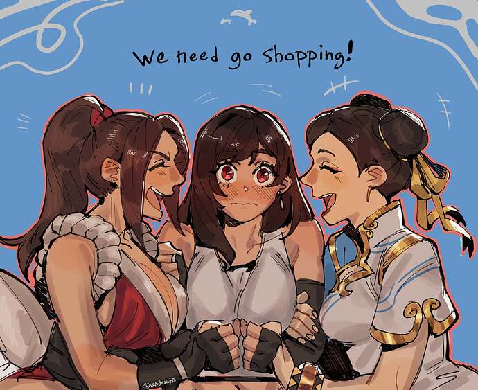 Mai Tifa and Chun Li