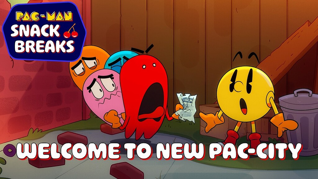 PAC-MAN: Snack Breaks | Ep 1: Welcome to New PAC-City - Off-Topic ...